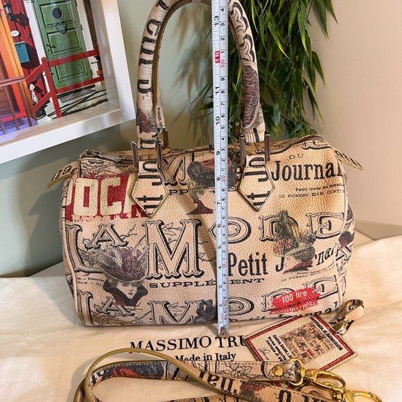 Limited Edition Made in Italy Massimo Trulli Handbag - Picture 4 of 16